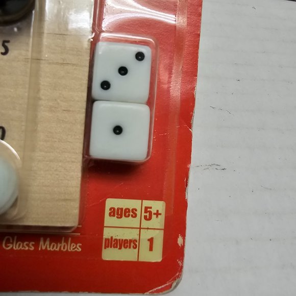 New 2005 Fundex Games Small Elimination Wood Marbles Dice Ages 5+ - Picture 7 of 11